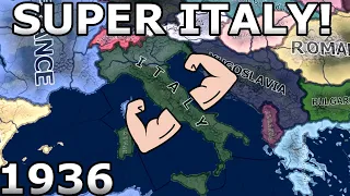 Italy gets 1945 Technology before WW2! How strong are they now? | HOI4 Timelapse