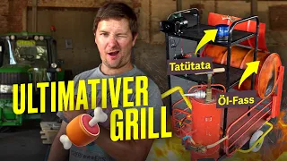 DIY-Challenge: ULTIMATIVEN Grill selber bauen I Hundert Hektar Heimat