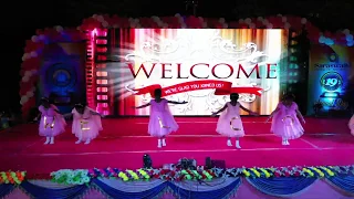 Kids Welcome Dance | 19th Annual Day Celebration | Saraswathi Matric. School