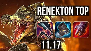 RENEKTON vs PANTHEON (TOP) | 2.1M mastery, 10/2/12 | KR Master | v11.17