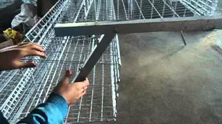 install video for chicken cages