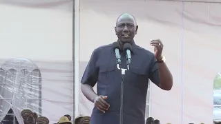 We have a plan on creating employment for our young people - President Ruto