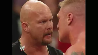 Goldberg vs Brock Lesnar Wrestlemania 20 Special Referee Stone Cold Steve Austin