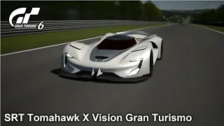 SRT Tomahawk X Vision Gran Turismo | Nürburgring Nordschleife | Gran Turismo 6 | GT6 | PS3