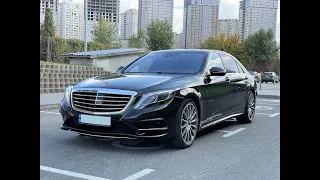 Mercedes W222 S500 Long в полной комплектации. Аренда Mercedes w222 AMG на свадьбу