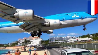 Jet blast kills tourist: fence-surfing woman at Maho Beach blown away by jet blast - TomoNews