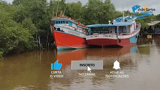 Navegando pelo rio Acaraú, no Ceará