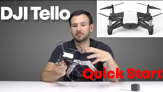 DJI Tello Quick Start Setup - For Beginners