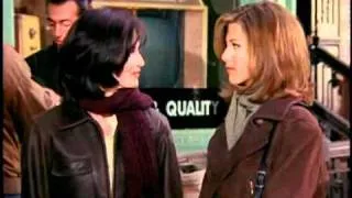 Courteney Cox and Jennifer Aniston Friends "TOW After The Superbowl" Deleted Scene