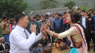 बाफ रे बाफ! खतरा दोहोरि नाच Panche baja dance at wedding of ramu kharel gulmi aanpchour