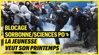 BLOCAGE SORBONNE / SCIENCES PO : LA JEUNESSE VEUT SON PRINTEMPS