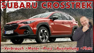 Subaru Crosstrek - Der Subaru XV Nachfolger im Test? Ausstattung Preis Fahren Review Deutsch 2024