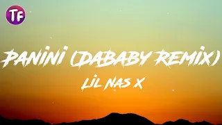 Lil Nas X - Panini (DaBaby Remix)(Lyrics)