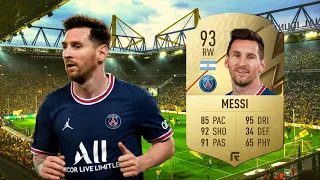 FIFA 22: LIONEL MESSI 93 PLAYER REVIEW | #FIFA22 ULTIMATE TEAM