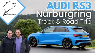 Father-Son Adventure: Conquering the Nürburgring in an Audi RS3 (2023)!