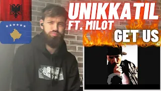 🔥🇦🇱🇽🇰 UNIKKATIL - Get Us Ft. MILOT [UK 🇬🇧 REACTION]