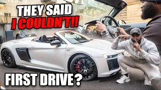 THIS GOT MY WRECKED STOLEN 2018 AUDI R8 V10 PLUS TO FINALLY START UP! - PART 3