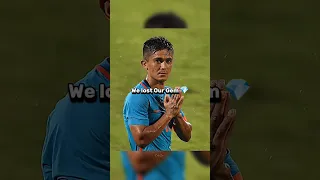 Retiring as a legend. ❤️🇮🇳 #shorts  #SunilChhetri  #Retirement