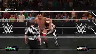 Tye Dillinger vs Sami Zayn - WWE 2k18