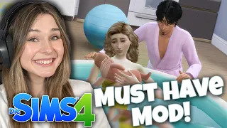 Diese Mod ist der WAHNSINN! 😍 - Wassergeburten, Ultraschall & mehr - Die Sims 4 Mod Overview