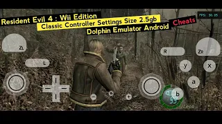 Resident Evil 4 : Wii Edition Gameplay On Dolphin Emulator Android Classic Controller + Cheats