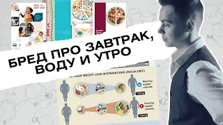 Мифы про завтрак, воду и утро | Утренние глупости | Научный подход