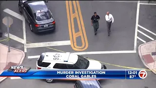 Police investigate homicide in Coral Gables