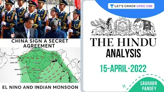 The Hindu newspaper Editorial analysis | 15 April 2022 | Current Affairs | UPSC CSE | Saurabh Pandey