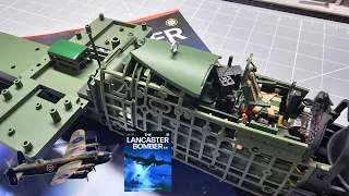 Build the Lancaster Bomber B.III - Part 15 - Rest Bunk and Other Details