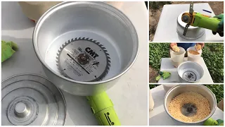 Grinder Corn 🌽 and all Seeds. Very Easy Make at Home | DIY