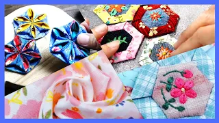 DIY HEXAGON IDEA / Compilation #SewingTricksandTips