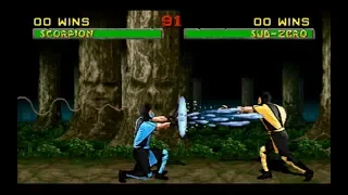 [TAS] Scorpion VS Sub-Zero (Mortal Kombat II)
