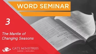 Word Seminar - Mantle of Changing Seasons 3