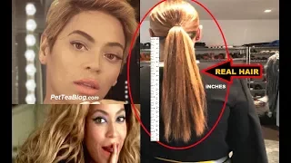 Beyoncé Mom Shows her Real Hair its LONG & Supposed to be a Secret💇