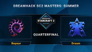 SC2 - Reynor vs. Dream - DreamHack SC2 Masters Summer: Season Finals - Quarterfinals