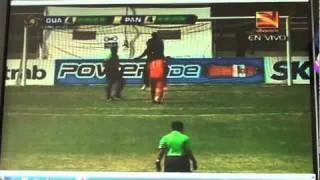 Guatemala vs Panama "Definicion de penales"