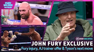 John Fury Exclusive: Tyson Fury Injury Before Wilder 3, AJ Training Offer & Verdict On Usyk & Whyte