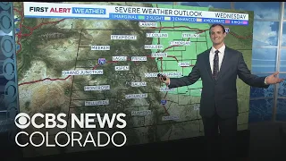 Strong to severe storms possible Wednesday across Colorado