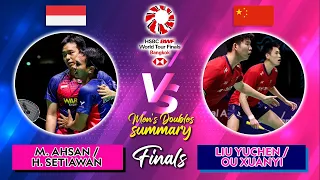 🏸 The 'Daddies' Ahsan/Setiawan (INA) VS Liu Yu Chen/Ou Xuan Yi (CHN) | World Tour Finals 2022