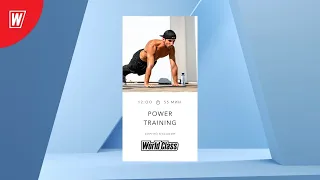 POWER TRAINING с Сергеем Кусакиным | 18 июля 2021 | Онлайн-тренировки World Class