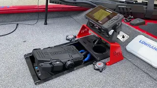 Lowrance sonar mount and Ghost trolling motor on Bass Tracker Pro Team 175 TXW
