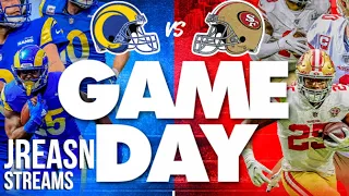 San Francisco 49ers Vs Los Angeles Rams Live Week 18 Stream Reactions Play By Play Scores Stream