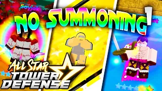 No Summoning Progression #1 | All Star Tower Defense |