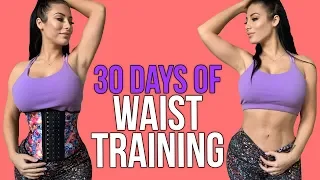 30 Day Waist Training Journey [My Full Results w/Before and After Photos]