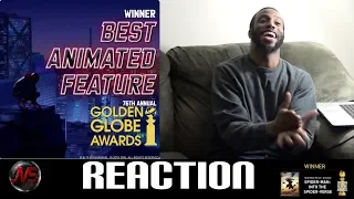 REACTION to Spider-Man: Into the Spider-Verse Wins BEST Animated Film - 2019 Golden Globes