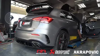 MERCEDES AMG A45S W177 AKRAPOVIC EXHAUST | STOCK VS AKRAPOVIC