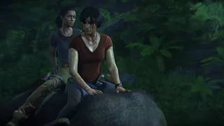 Uncharted: The Lost Legacy™ Chloe's a selfish dick head scene