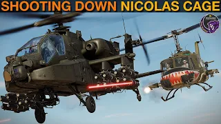 Fire Birds(1990): AH-64 Apache Dogfight Scene | DCS Fun Reenactment