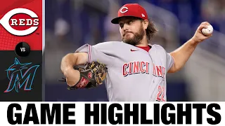 Reds vs. Marlins Game Highlights (8/27/21) | MLB Highlights