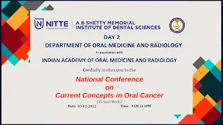 National Conference on Current Concepts in Oral Cancer (Virtual mode - Day 2)